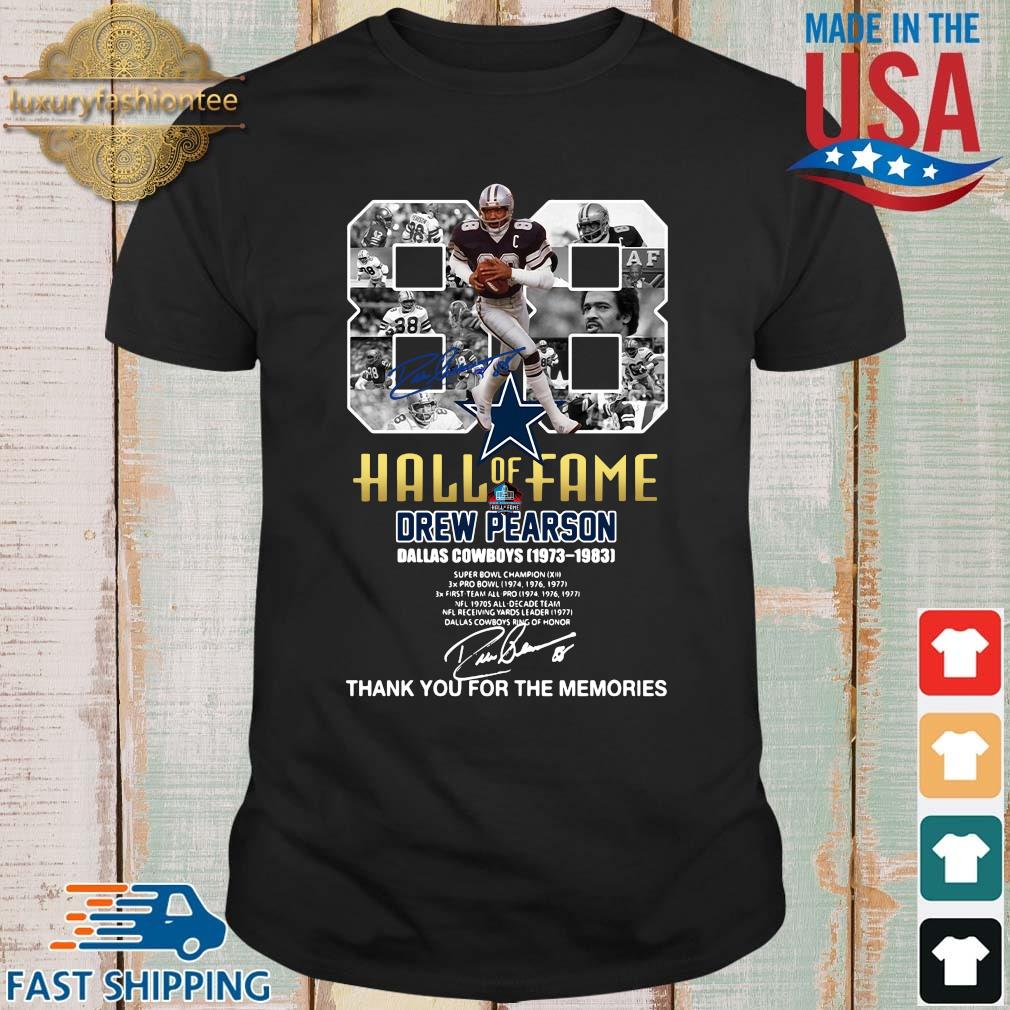 88 hall of fame Drew Pearson Dallas Cowboys 1973-1983 thank you for the ...