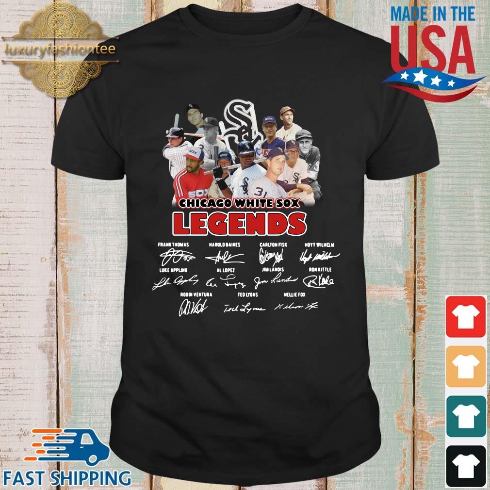 Chicago White Sox Legends signatures shirt,Sweater, Hoodie, And Long ...