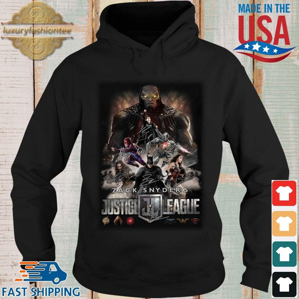 Zack Snyder_s Justice League 2021 Signatures Shirt Hoodie