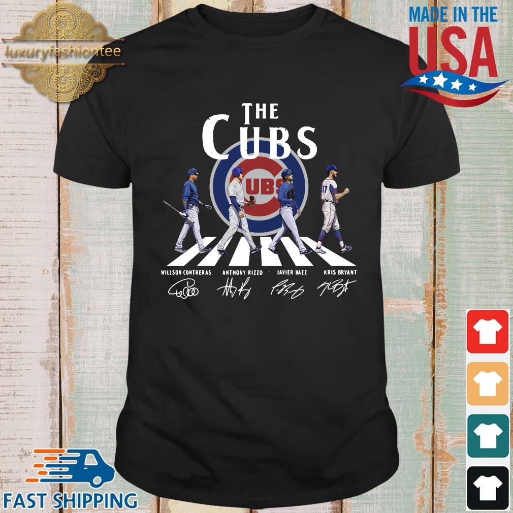 The Chicago Cubs Abbey Road Signatures 2021 Shirt