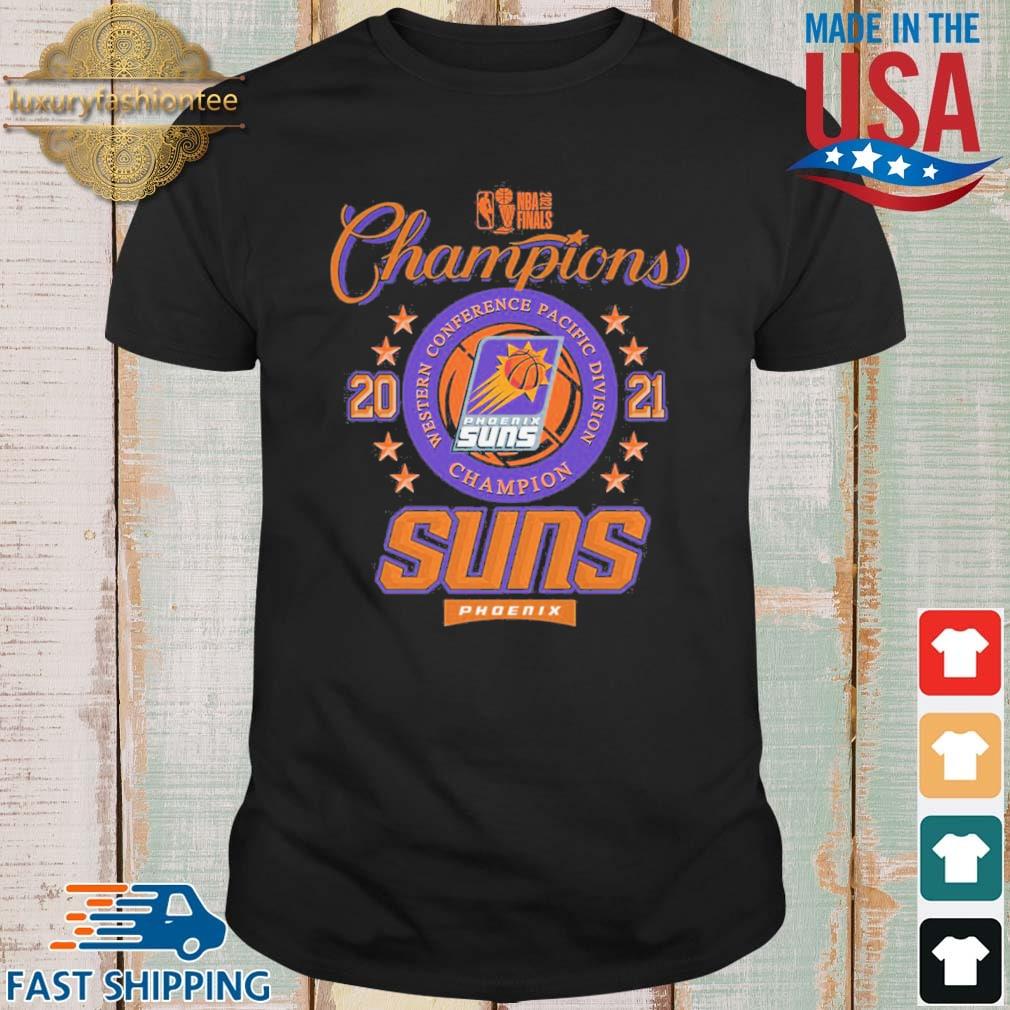 NBA Finals Champions 2021 Western Conference Pacific Division Suns Phoenix Shirt