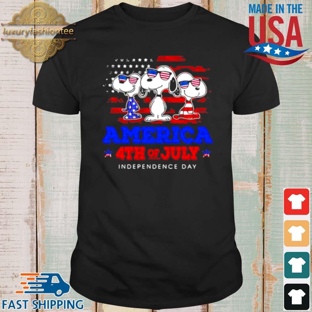 Snoopy America 4th Of July Independence Day Shirt